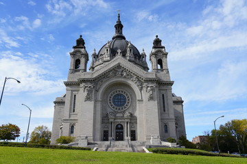 Mighty Roman Catholic Church, Cathedral of Saint Paul stands in great awe over St. Paul, Minnesota. The building opened in 1915.