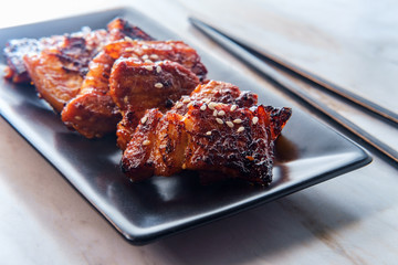 Spicy Korean Pork Belly Bolgogi