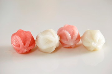 Songpyeon, traditional Korean rice cake