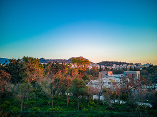 Obraz premium Athens city beautiful landscape