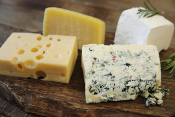 various types of cheese