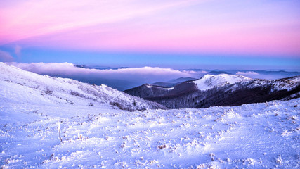 Stunning mountain landscape. Bieszczady Mountains. Poland. © Szymon Bartosz