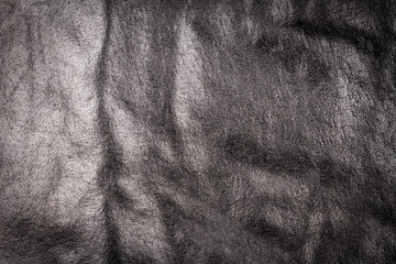 Black leather texture background