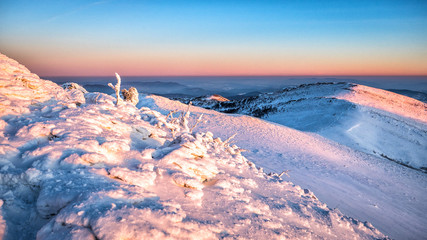 Stunning mountain landscape. Bieszczady Mountains. Poland. © Szymon Bartosz