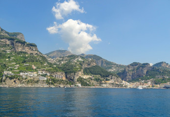 Fototapeta na wymiar Amalfi, Amalfiküste, italien