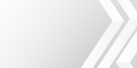 White abstract backgroun with arrow on right side