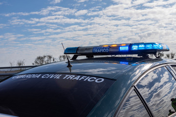 Spanish Civil Guard car of Spain © Armando