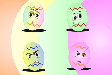  vector-based eps10 file types, can be used as icons, emoticons and also as borders