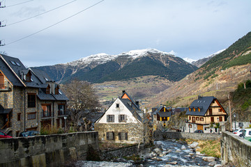 Vielha in Vall d'Aran, Catalonia (Spain).
