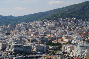 City of Kavala in Greece