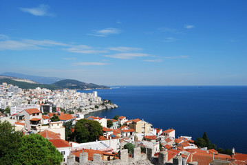 Fototapeta premium City of Kavala in Greece