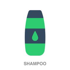 shampoo flat icon on white transparent background. You can be used black ant icon for several purposes.	