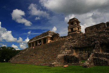 Palenque is the Maya city in southern Mexico