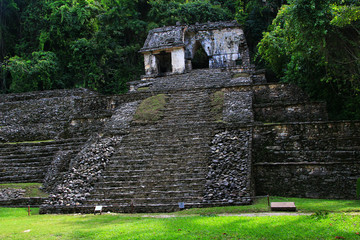 Palenque is the Maya city in southern Mexico