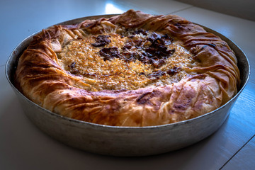 Greek Style Meat Pie. All most often find Kreatopita on the Ionian island of Corfu, but it’s basically popular all over Greece