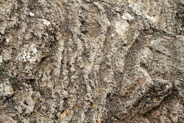 a rock as a background