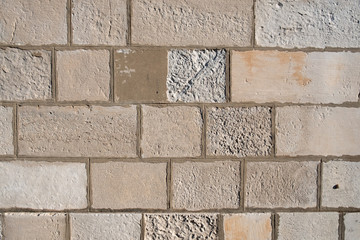 limestone wall, partially weathered, great background