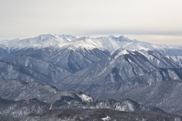 Obraz premium mountains in winter