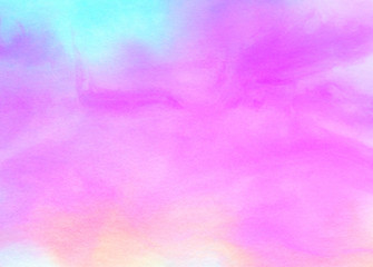 Bright abstract watercolor background