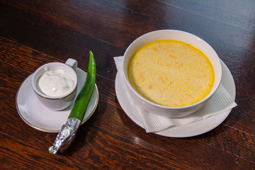 Rădăuţean chicken soup  
