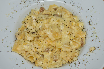 Cheese Ravioli in Brown Butter Sage Sauce