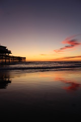 sunset pacific beach san diego