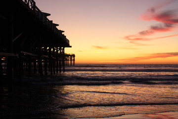 sunset pacific beach san diego