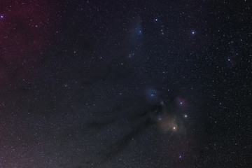 アンタレス周辺の星雲