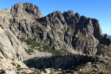 Lake in the mountains
