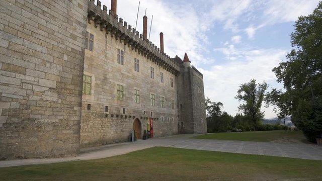 Palace of Dukes of Braganca in Guimaraes, Portugal