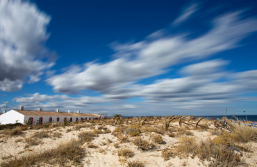 C&eacute;u em longa exposi&ccedil;&atilde;o 