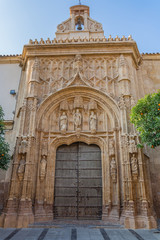 Fototapeta na wymiar Door to the Mosque-Cathedral of Cordoba, Andalusia, Spain. Vertical.