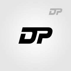 DP logo vector illustration symbol icon image