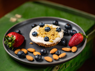 Healthy KETO cheesecake low carbs