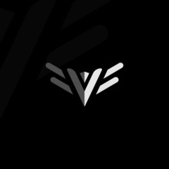 Letter V shape Wings logo vector symbol