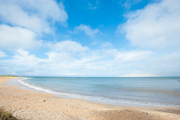 Uakoko, Low-lying rainbow over the sea