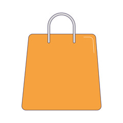 shopping bag icon, colorful design