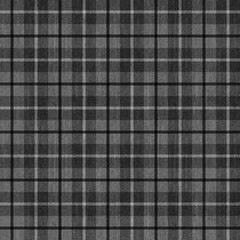 seamless pattern background of gray plaid fabric texture, can be tiled