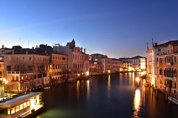 Fototapeta na wymiar Photo taken from Ponte della Accademia, Venice