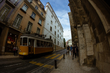 Fototapeta na wymiar Calles de Lisboa