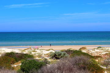 Fototapeta na wymiar Henley Beach in Adelaide, Australia