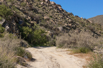 road in mountains