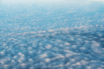 blue sky and white clouds  nature wallpaper background