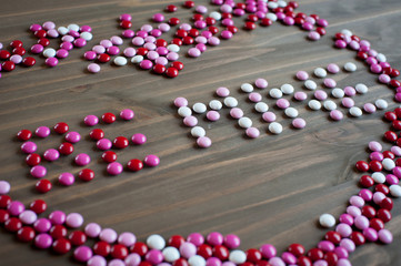 Valentine's Day, be mine, heart, pink, red, white, love