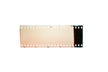  (35 mm.) film frame.With white space.film camera.