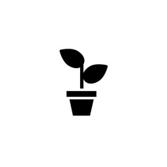 Vector illustration, plant icon design