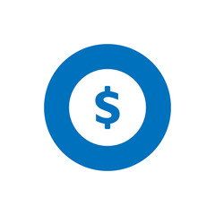 dollar icon, 