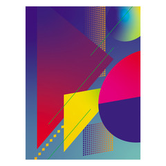 Obraz premium 背景 ポスターデザイン アブストラクト