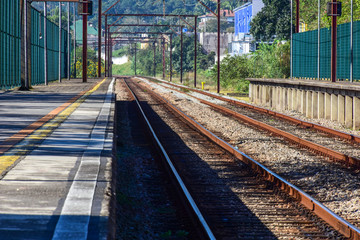 Fototapeta premium train station
