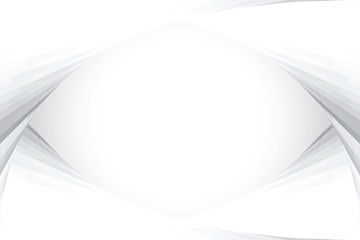 Abstract geometric white and gray color background. Vector, illustration.